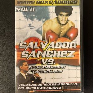 Salvador Sanchez VS Azuman Nelson Pactrick Ford (DVD) Vol. 2 New Sealed